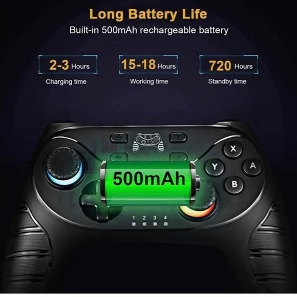 Wireless Nintendo Switch Pro Controller - Picture 3 of 11